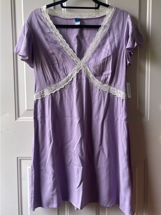 Old Navy Dresses & Skirts - NWT Old Navy Fit & Flare Lace-Trim Mini Dress